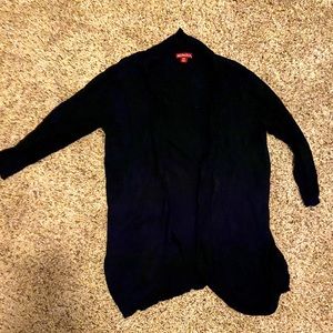 Merona Black 3/4 Sleeve Cardigan- Worn Once